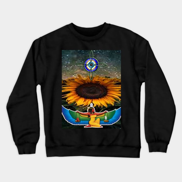 EVIL EYE- Protection Crewneck Sweatshirt by Adamas In Aspera